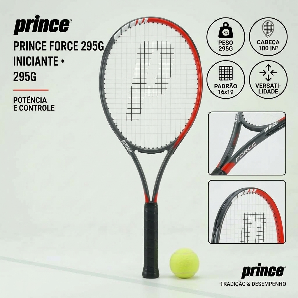 Raquete De Tênis Prince Force 295g