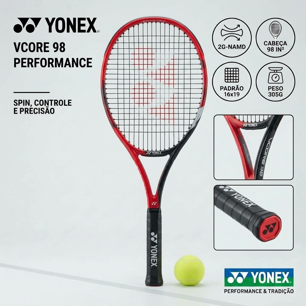 Raquete Yonex VCORE 98